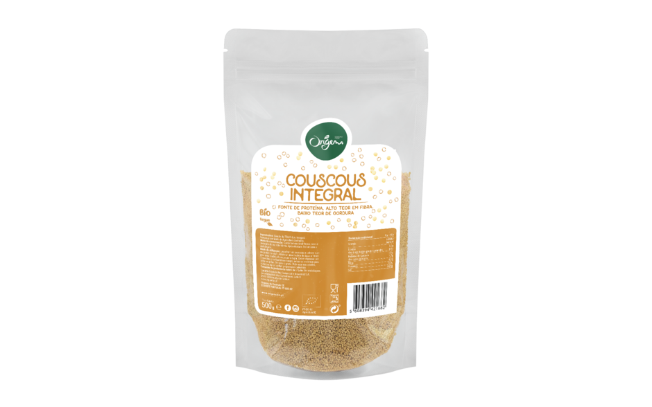 Couscous Integral em embalagem de 500g 