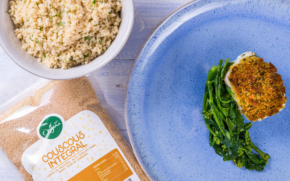 Receita com Couscous Integral
