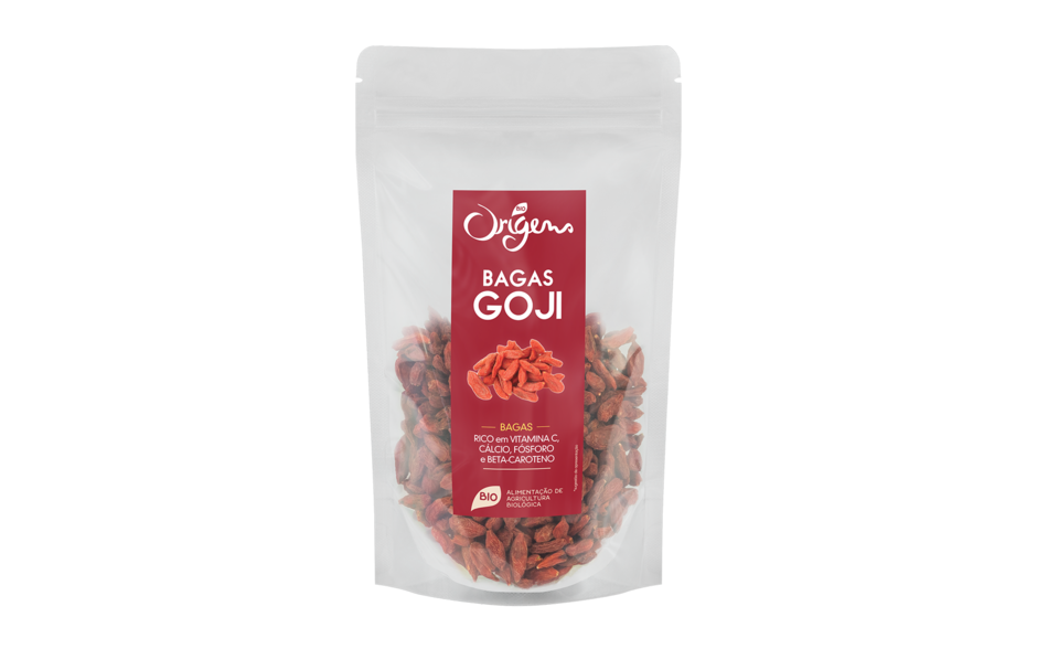 Bagas Goji em embalagem de 100g 