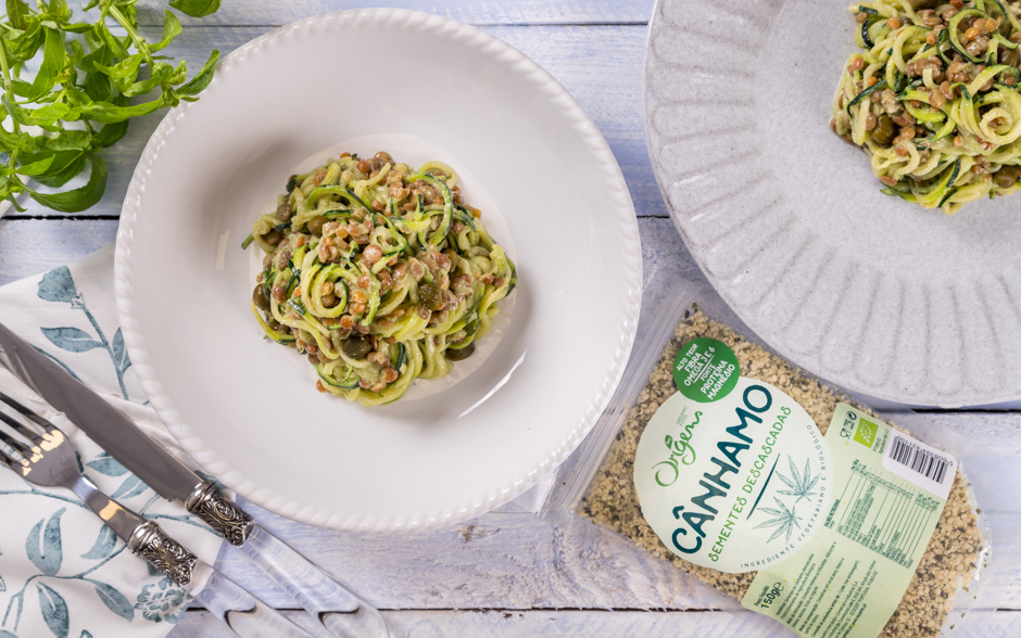 Receita com Sementes de Cânhamo Descascadas