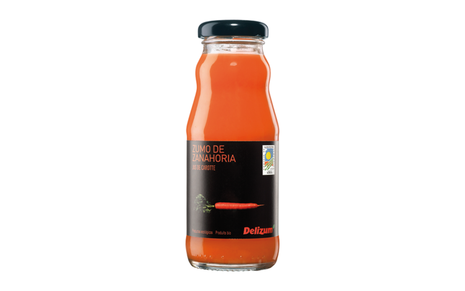 Sumo de Cenoura em garrafa de 200 ml 