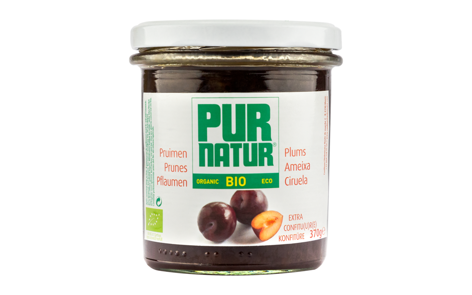 Compota de Ameixa em frasco de vidro 370g 