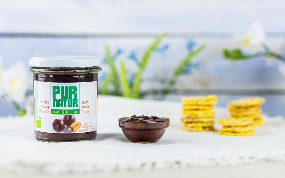 Apresentação de Compota de Ameixa