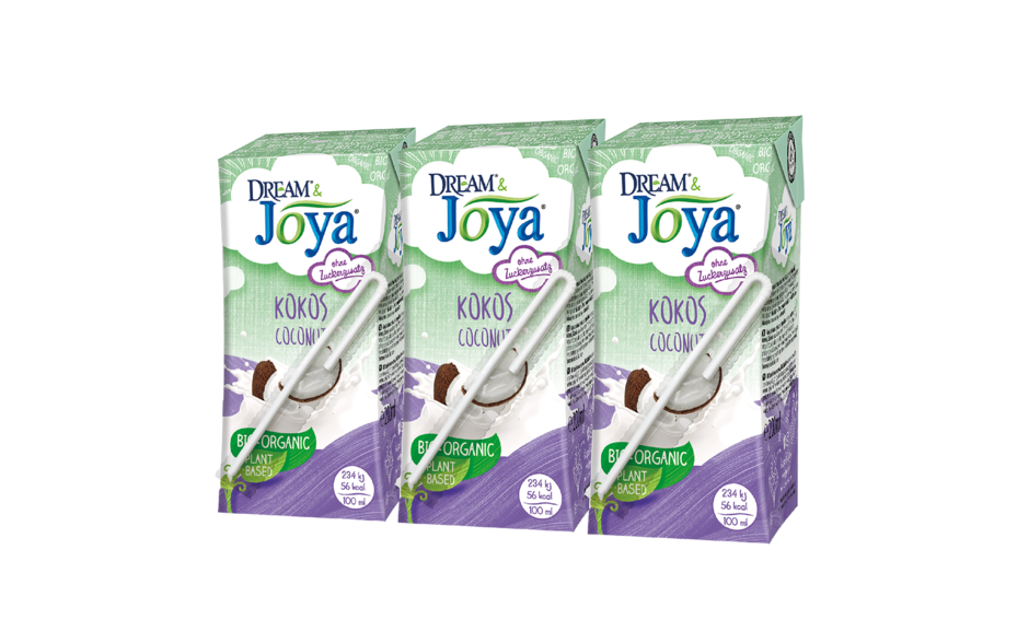 Bebida de Coco Arroz 3 embalagens de 200 ml