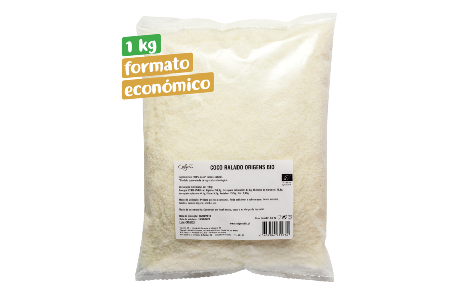 Farinha de Coco Formato Económico de 1Kg