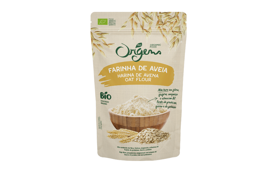 Farinha de Aveia em embalagem de 250 g