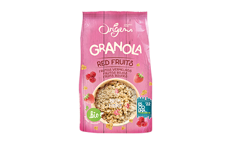 Granola de Frutos Vermelhos biológica site