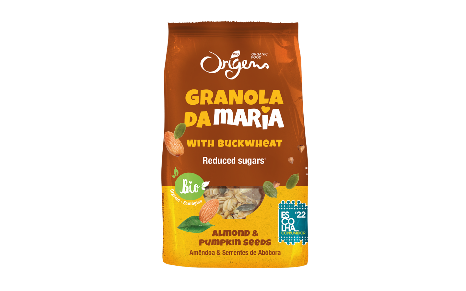 granola maria amendoa e abobora