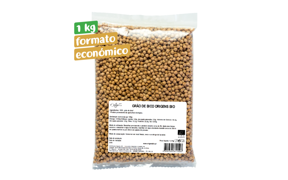 Grão de Bico em Formato Económico de 1Kg