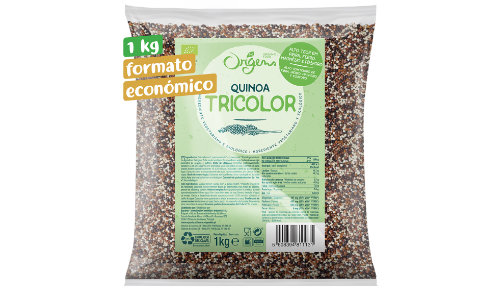 Formato Económico Quinoa Tricolor Biológica kg Origens Bio - site 1