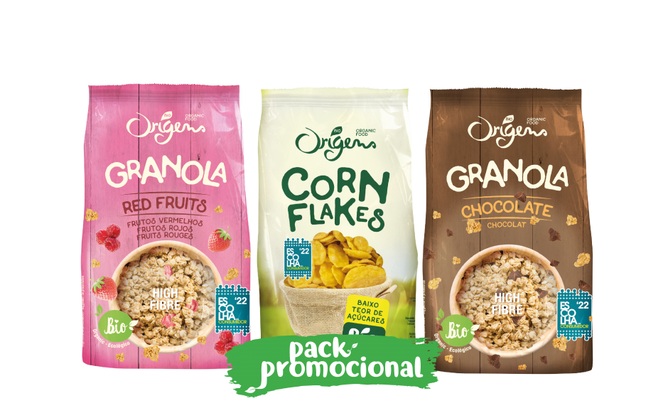 Pack Pequeno Almoço - Granolas e Corn Flakes