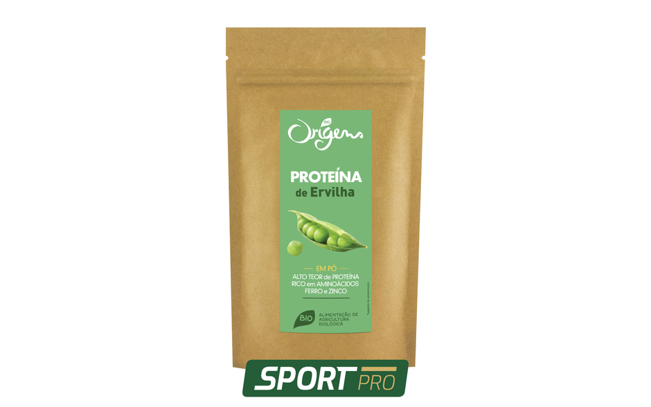 proteina de ervilha 100g origens bio