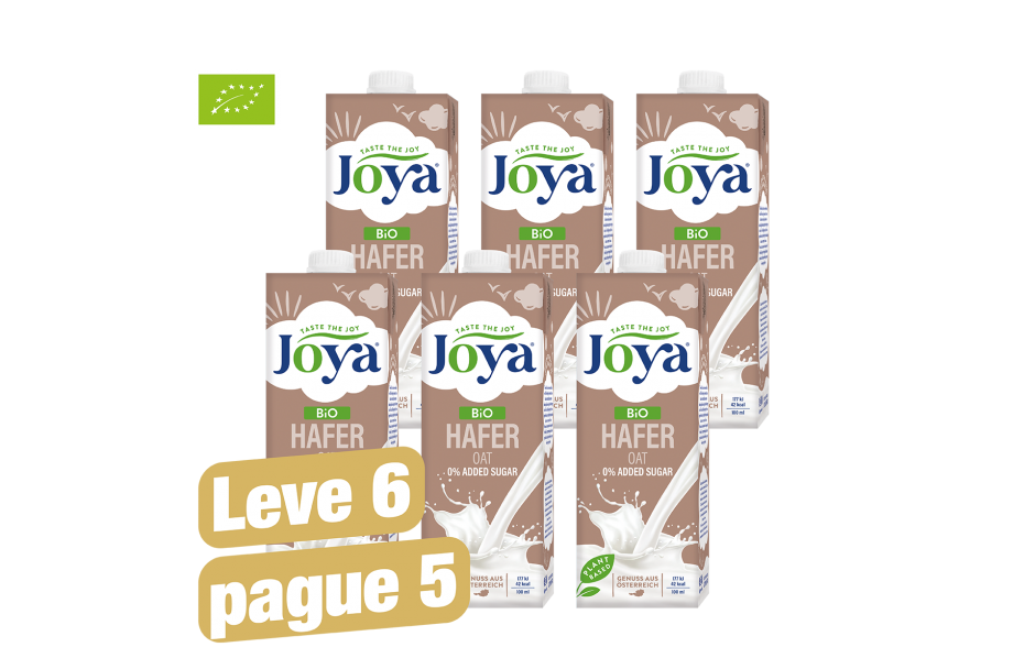 Pack de 6 bebidas de aveia joya biológico 