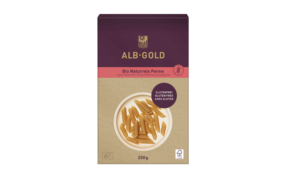 Penne de Arroz Integral 250g