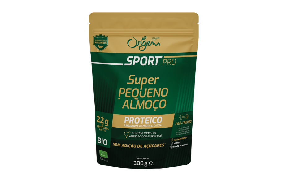 Super Pequeno Almoço biológico Proteico Sport