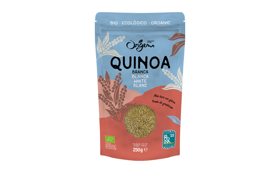 Quinoa Branca em embalagem de 250g 