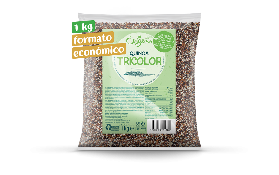 Formato Económico Quinoa Tricolor kg Origens Bio - site 