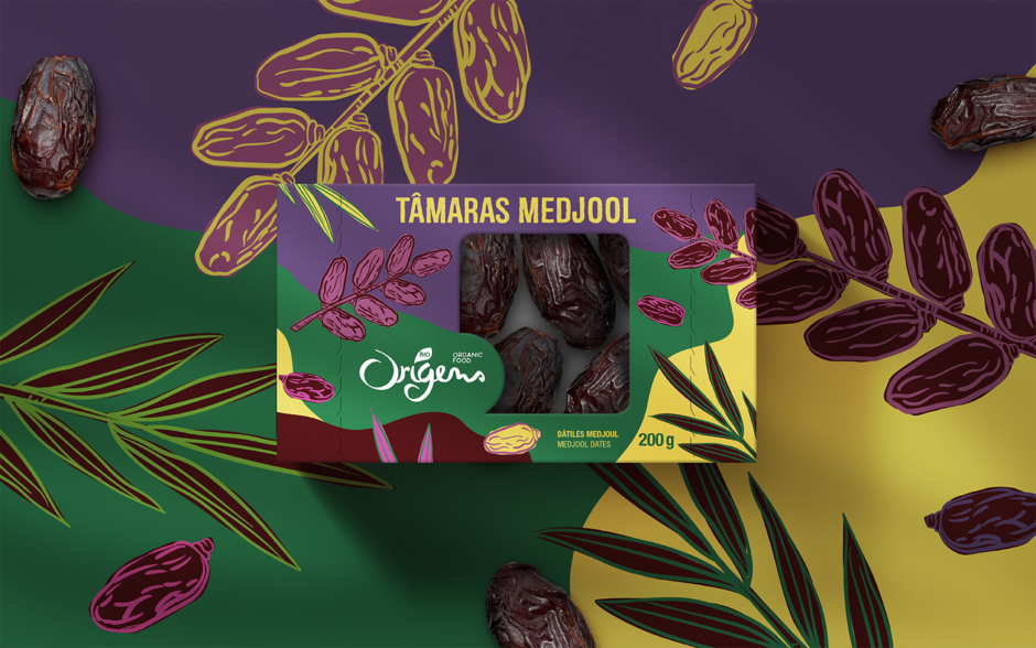 Tâmaras Medjool Biológicas 