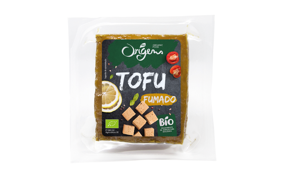 Tofu fumado biológico português