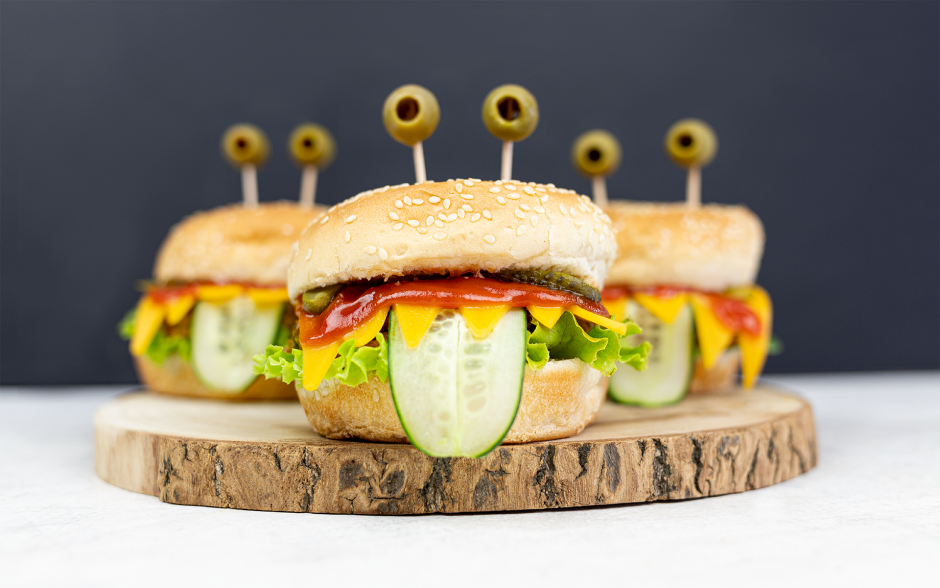 Cheeseburger de millet 1