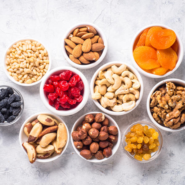 Consumir frutos oleaginosos 