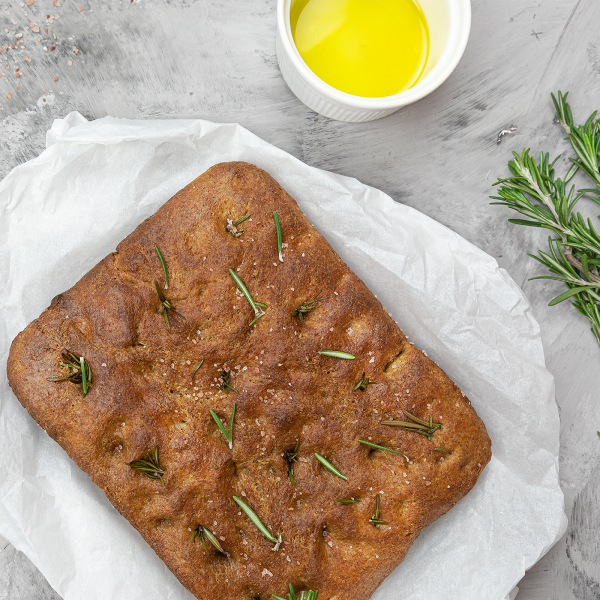 Focaccia de Alecrim