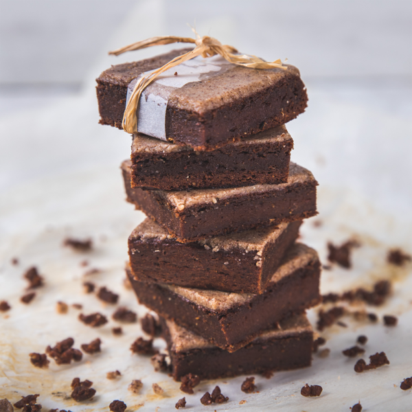 brownie de batata doce vegan