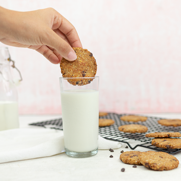 Cookies Energéticas de Amendoim squared 
