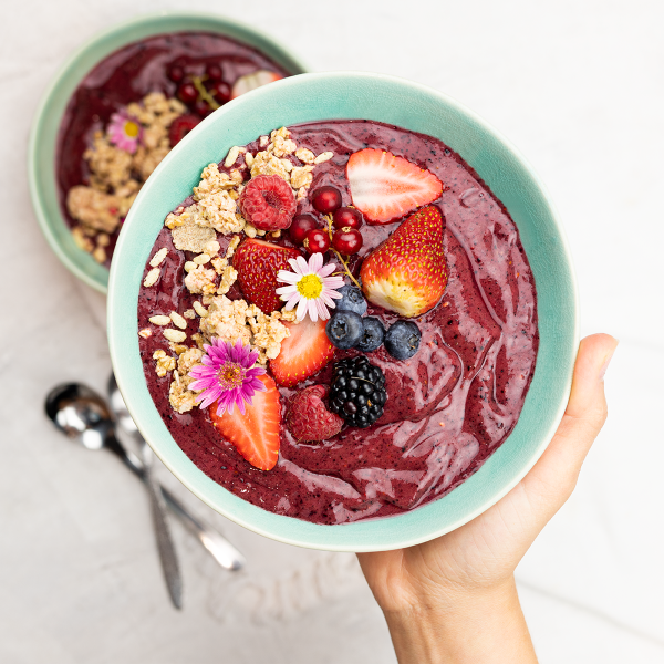 Frozen bowl de açaí squared