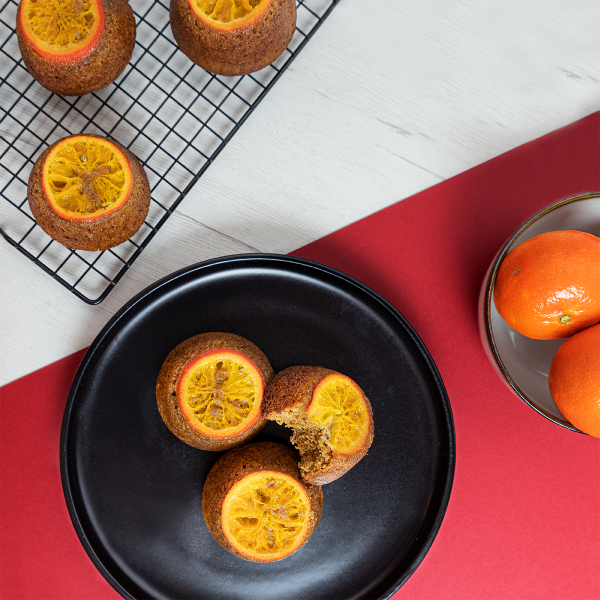 Mini Upside Down Cakes de Tangerina