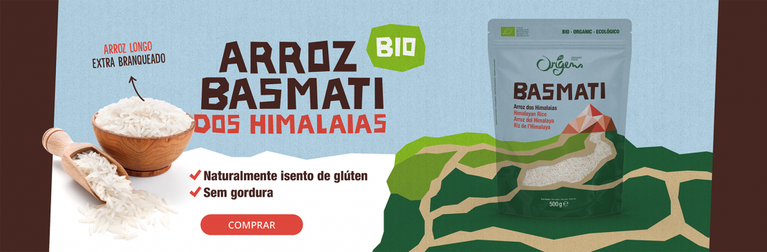 Arroz Basmati dos Himalaias 500g